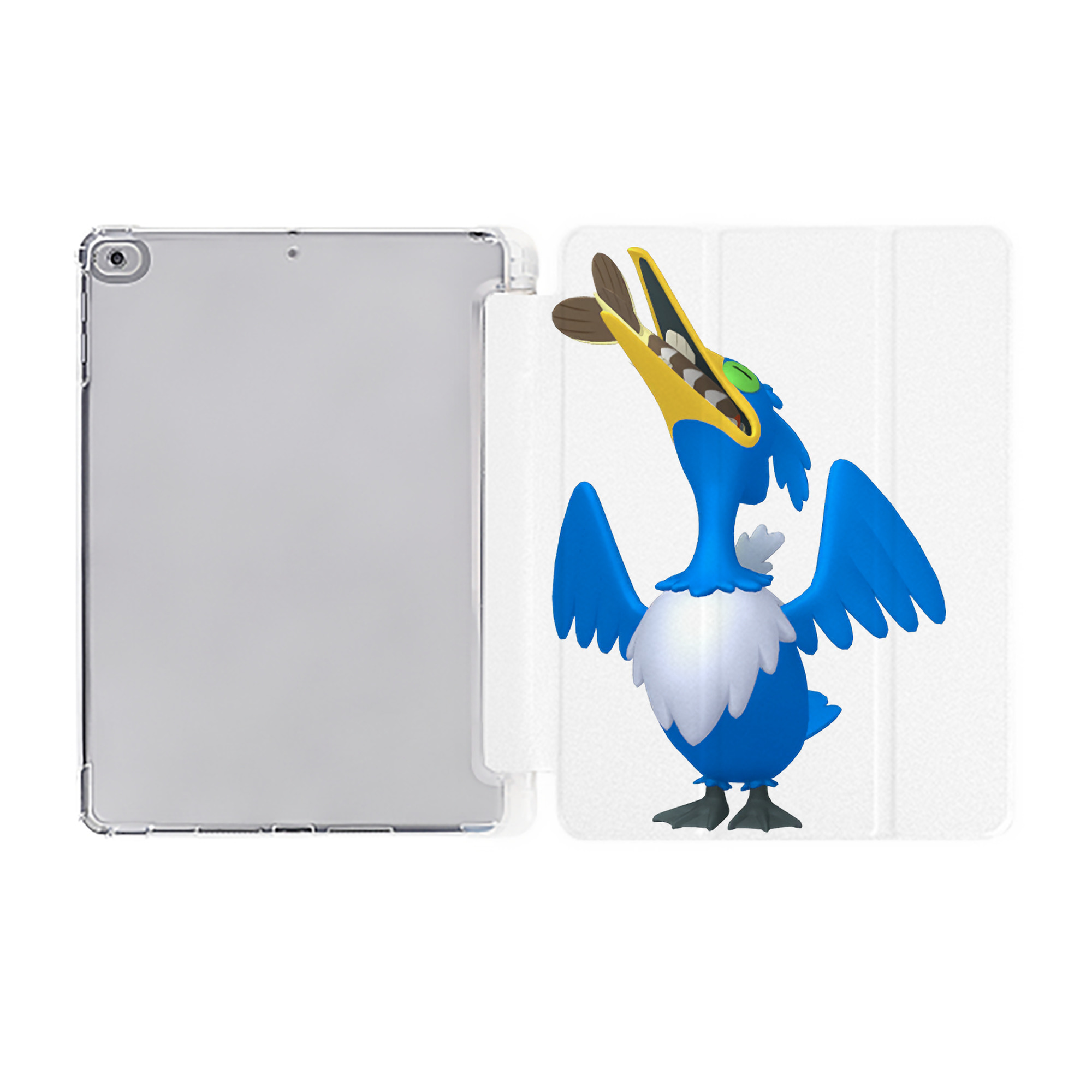 （画像用） ポケットモンスター Pokémon IPad ケース ペン収納付き 三つ折りスタンド PUレザー×シリコン 対応機種9.5/10.5/10.9インチ